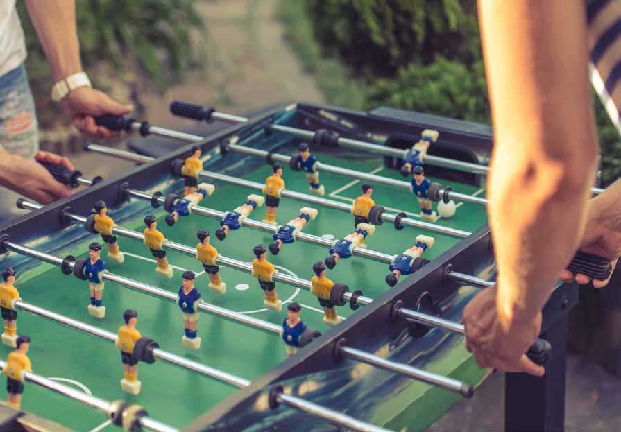 INDOOR GAMES AREA